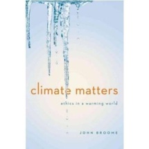 Le changement climatique vu par John Broome : un défi moral