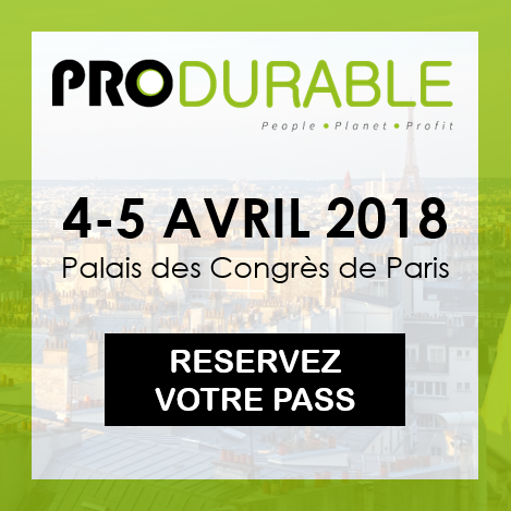 PRODURABLE, 11ème édition, 4 & 5 avril 2018 à PARIS
