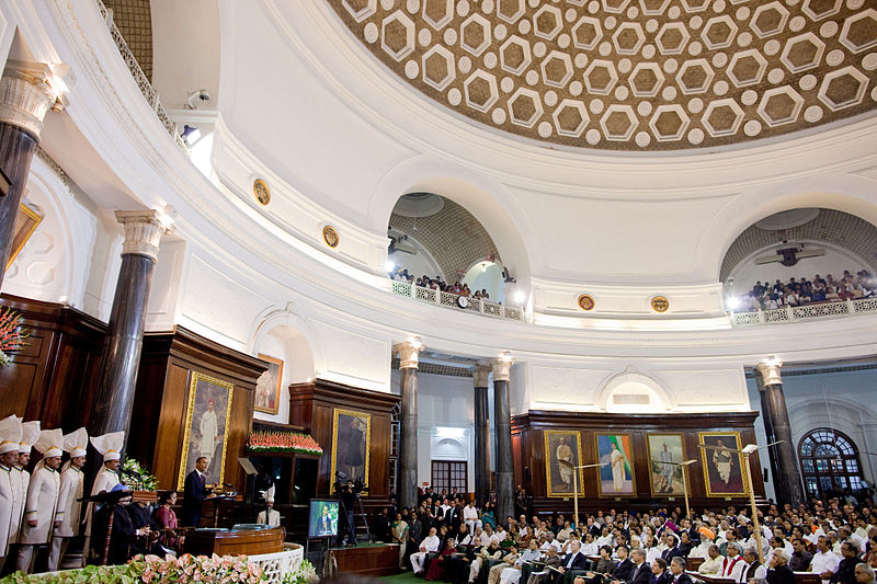 le Parlement indien en session (Licence Creative Commons)