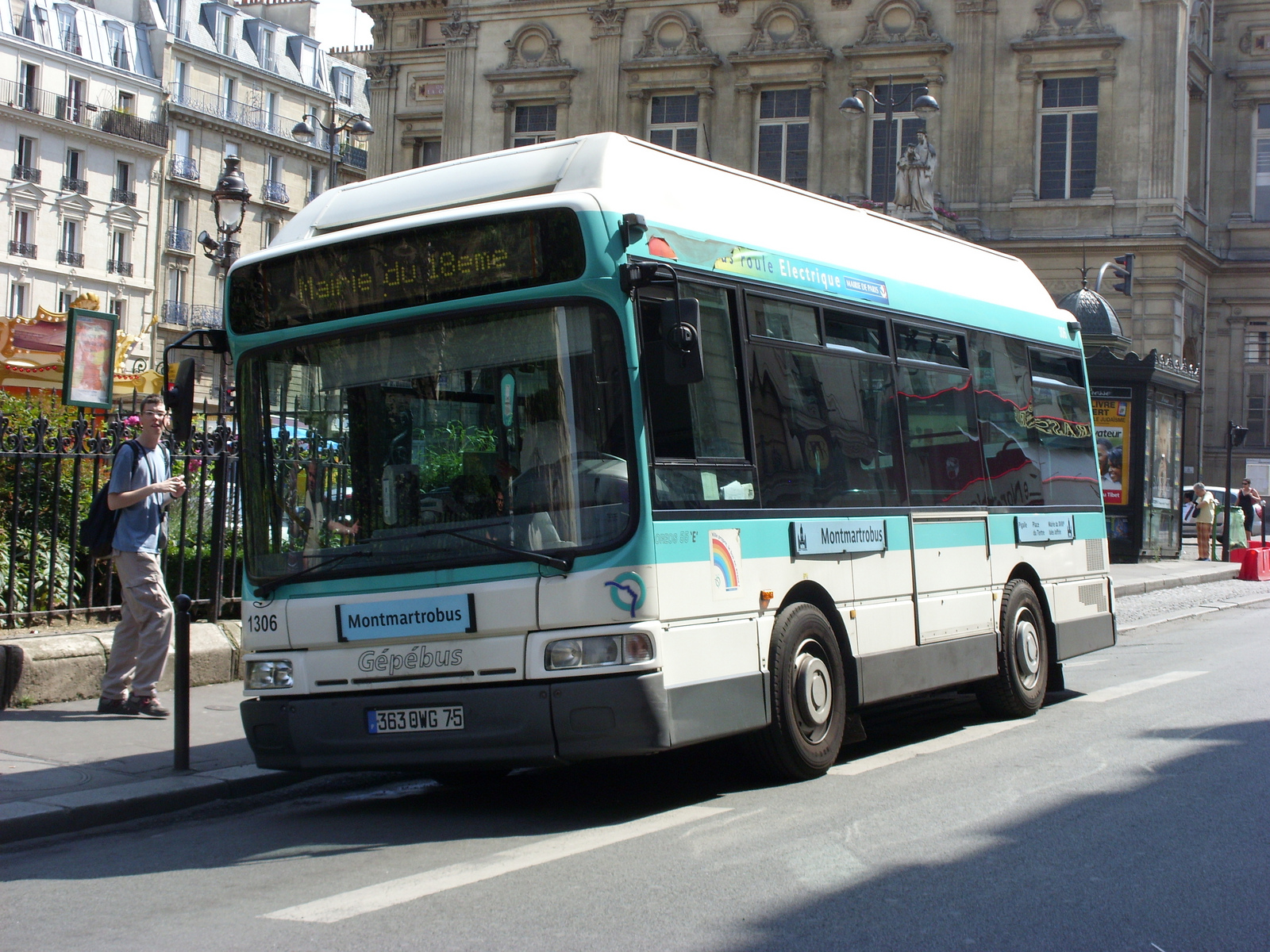 PVI est le fabricant des Gépébus, servant déjà dans les rangs de la RATP sous l'appellation de "Montmartrobus"  (licence Creative Commons)