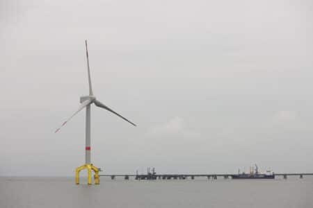 La première éolienne en mer de France mise en service fin 2017 à Saint-Nazaire