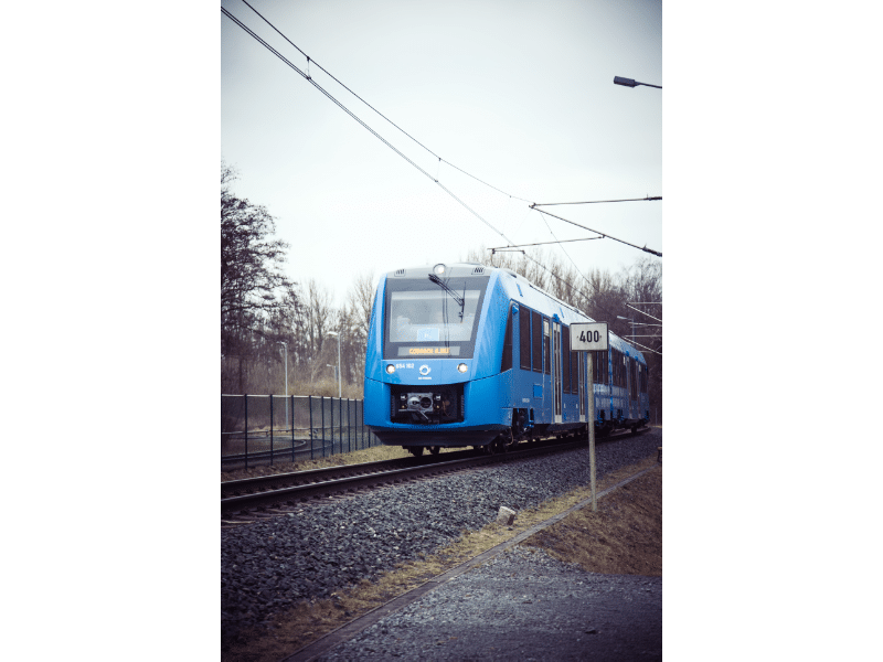 Le train à hydrogène avec zéro émission polluante fonctionne en Allemagne