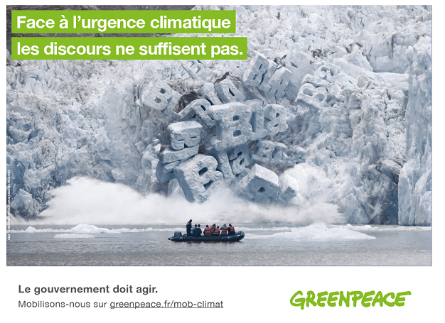 La régie des transports de Paris refuse une publicité de Greenpeace