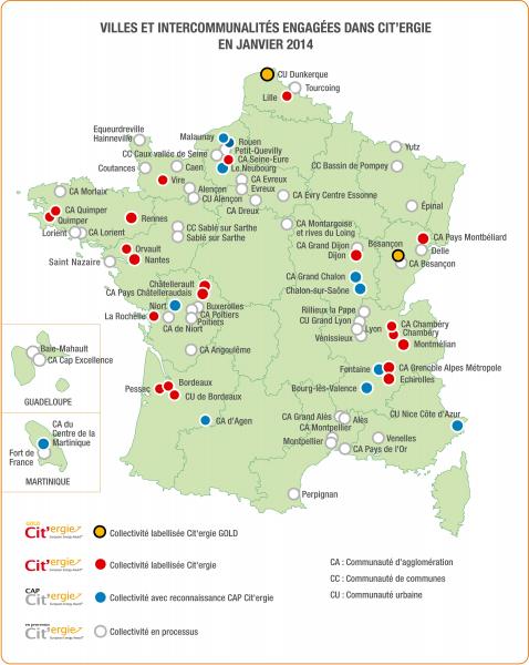 14 collectivités récompensées pour leurs politiques énergie et environnement