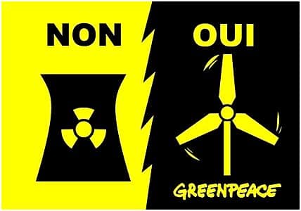 Pour GreenPeace le nucléaire est « périmé »