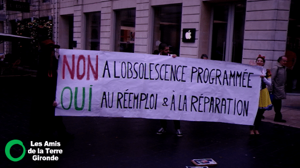 Les associations saluent la création du délit d’obsolescence