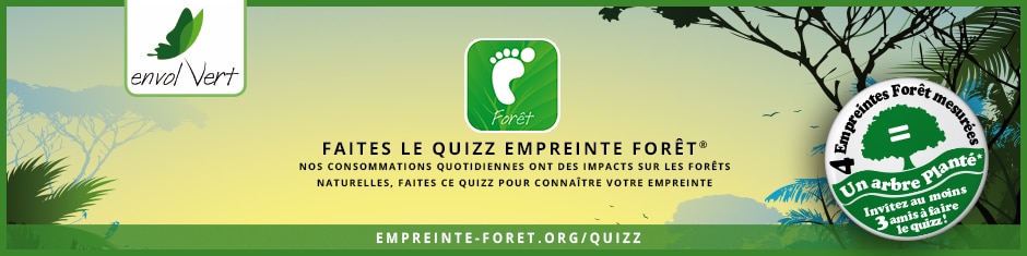 Calculer en ligne son « empreinte forêt »