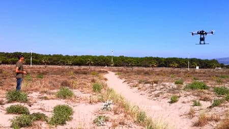 Des drones pour surveiller l’évolution côtière