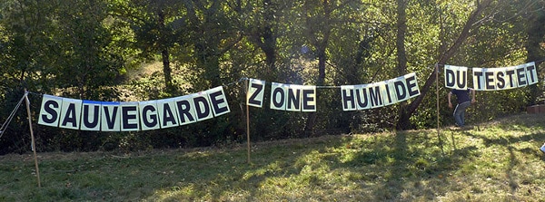 Barrage de Sivens, France nature environnement porte plainte