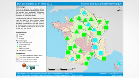 Pour le BRGM, les nappes phréatiques sont à un niveau satisfaisant