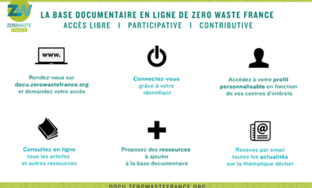 Lancement d’une base documentaire sur les déchets