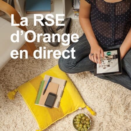 Orange publie un rapport RSE novateur