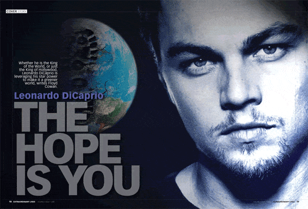 La fondation Leonardo DiCaprio récolte 40 millions de dollars pour l’environnement