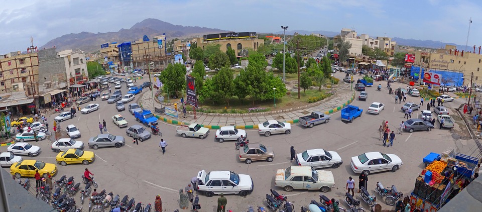 Forte pollution en Iran