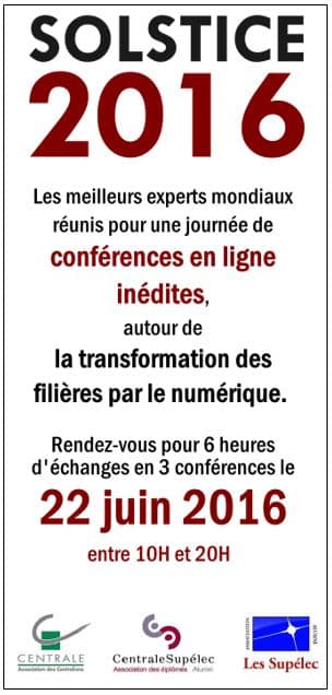 Solstice 2016 : c'est parti pour une journée de conférences !