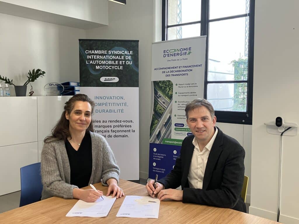 Signature Partenariat Economie D'energie Et Csiam