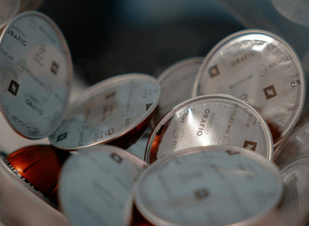 Capsules Cafe recyclage tri