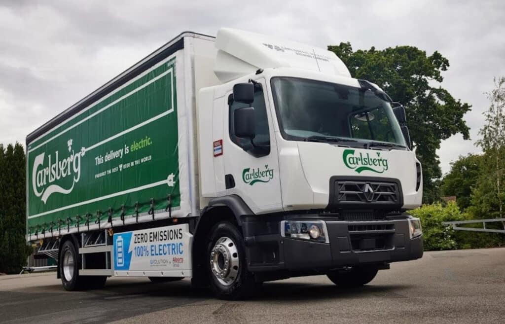 Camions Electriques Carlsberg Renault Trucks