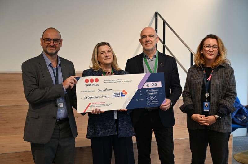 Securitas Ligue Contre Cancer Don