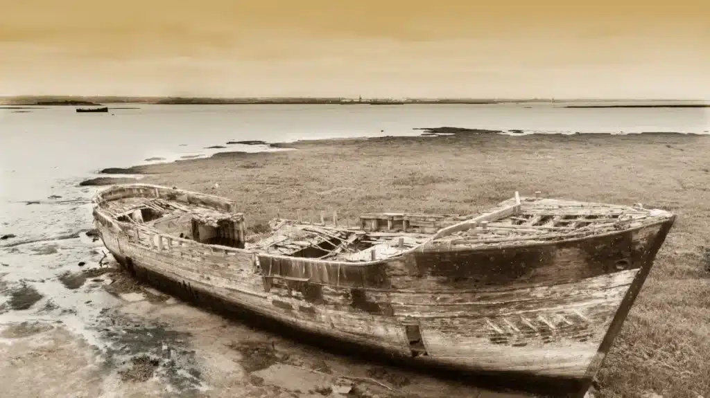 Un navire fantôme surgit du désert : la découverte qui retourne tous les archéologues