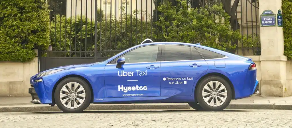 Uber Hydrogene Hysetco Mobilite Decarbonee Taxi
