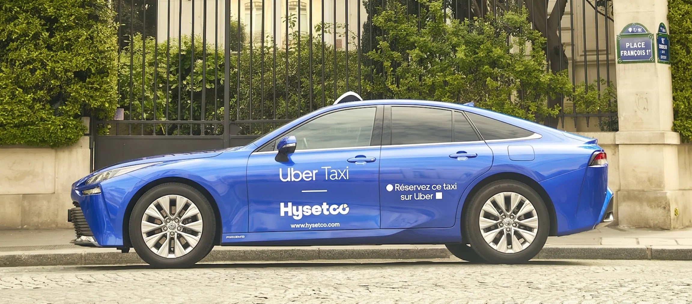Uber Hydrogene Hysetco Mobilite Decarbonee Taxi