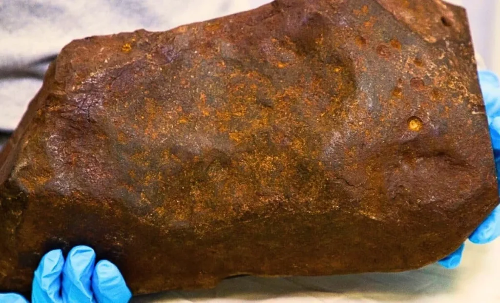 Un homme a conservé une roche pendant des années, croyant qu'il s'agissait d'or, mais c'était un fragment du système solaire âgé de 4,6 milliards d'années